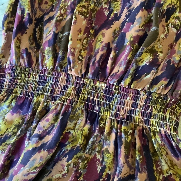 100% Silk Revolve Parker Dress S - Picture 4 of 4